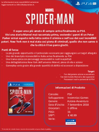 PlayStation Business - MARVEL'S SPIDER-MAN